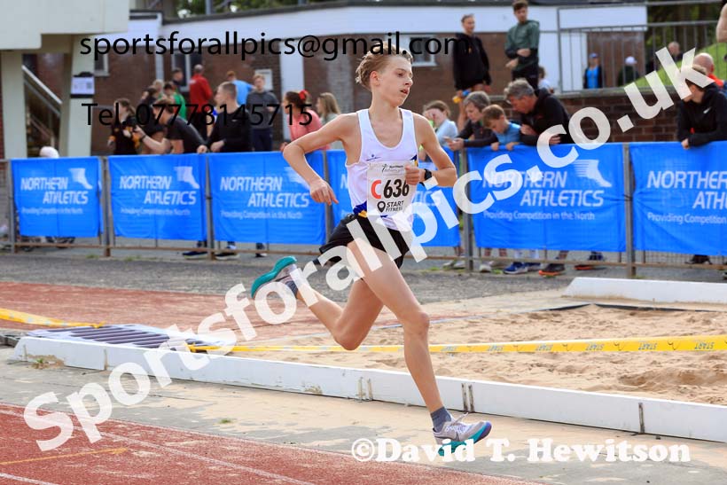 MMens Under-17s, 2024 Northern Mens 6 and Womens 4 and Youngsters Relays, Stanley Park, Blackpool.  Photo: David T. Hewitson/Sports for All Pics